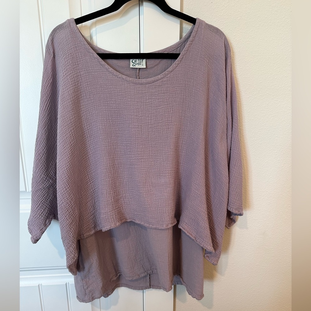 Oh My Gauze Twins Blouse/size 1/color-lilac